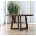 New Design hot selling round wooden dining table